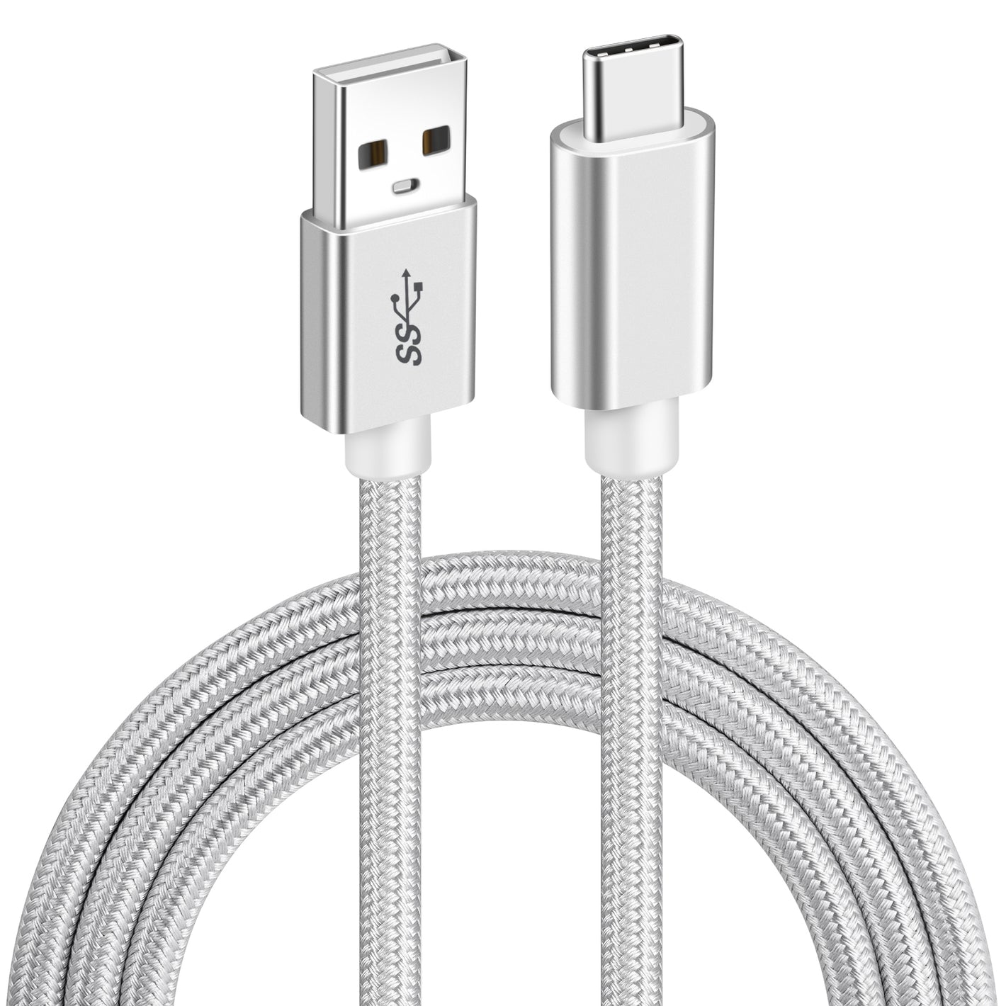 3A USB C to USB C Cable ,Braided cable with matel connectors for iPhone 16/16 Plus/16 Pro Max/15/15 Plus/15 Pro Max, MacBook Pro, iPad Pro Air, Samsung S24/S24 Ultra/S23