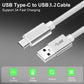 3A USB C to USB C Cable ,Braided cable with matel connectors for iPhone 16/16 Plus/16 Pro Max/15/15 Plus/15 Pro Max, MacBook Pro, iPad Pro Air, Samsung S24/S24 Ultra/S23