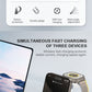 Hot Foldable 3 in 1 Wireless Phone Charger Stand Portable Fast Charging 15W Magnetic Wireless Charger For iPhone Watch Earphone