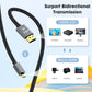 GUOGUO USB C to HDMI Cable braided cable with matel, [4K, High-Speed] USB Type C to HDMI Cable for Home Office, [Thunderbolt 3/4 Compatible] with Chromebook, MacBook Pro/Air 2023, iPad Pro, iMac, XPS 17, S23-6FT