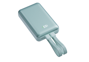 10000mAh  Power Bank With Type-C And Lightning Cable Built-in G125