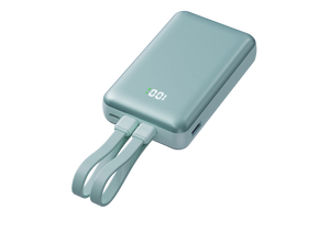 10000mAh  Power Bank With Type-C And Lightning Cable Built-in G125