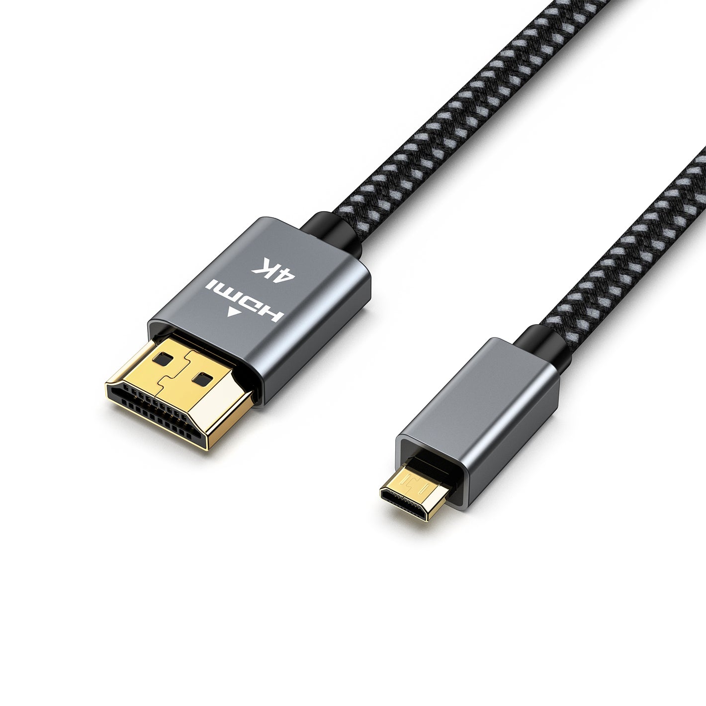 GUOGUO USB C to HDMI Cable braided cable with matel, [4K, High-Speed] USB Type C to HDMI Cable for Home Office, [Thunderbolt 3/4 Compatible] with Chromebook, MacBook Pro/Air 2023, iPad Pro, iMac, XPS 17, S23-6FT