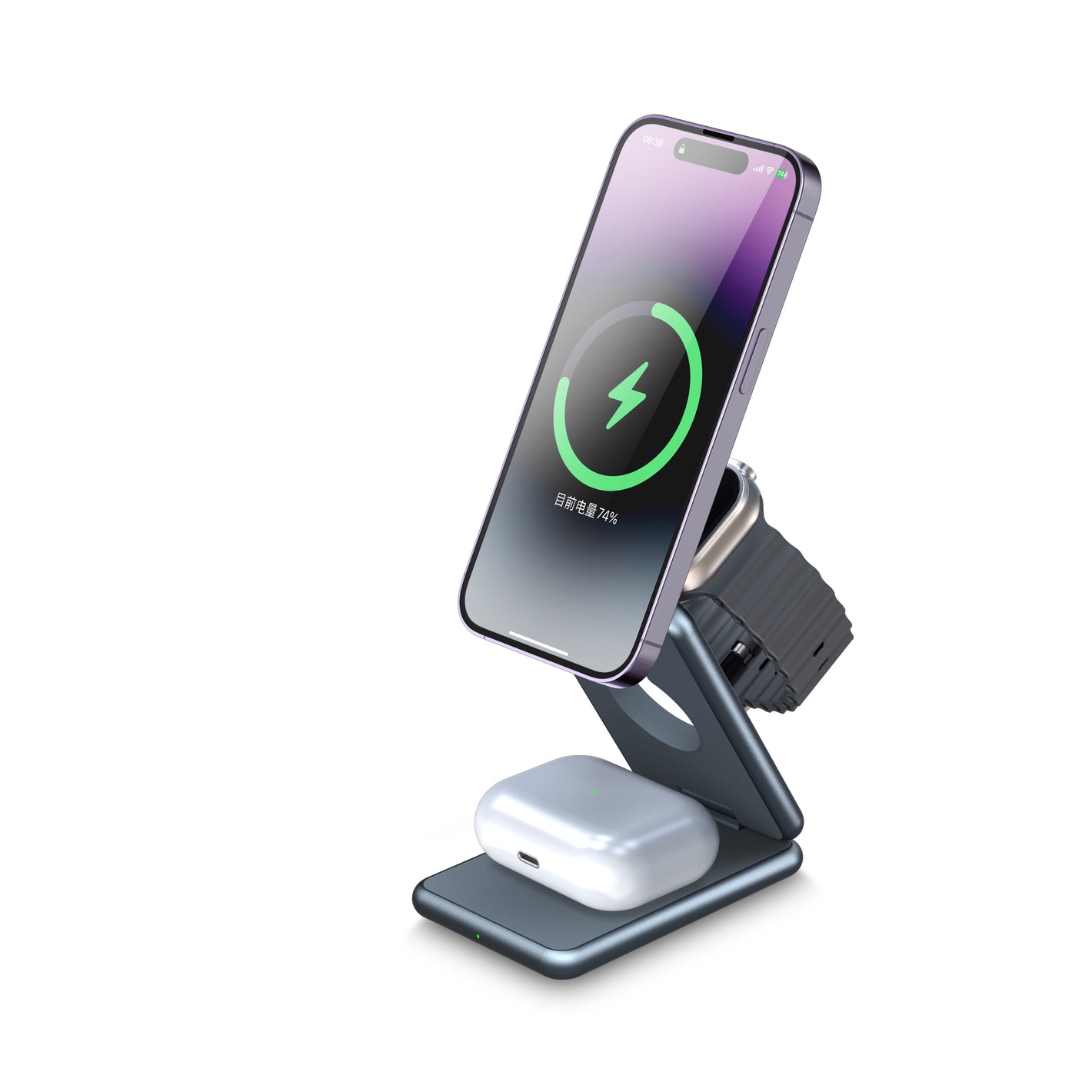 Qi2   3 in1 Magnetic wireless charger