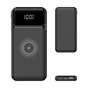 GUOGUO Magnetic Battery, 8000mAh Wireless Portable Charger, USB-C Power Delivery Power Bank , Magsafe-Compatible for iPhone 16