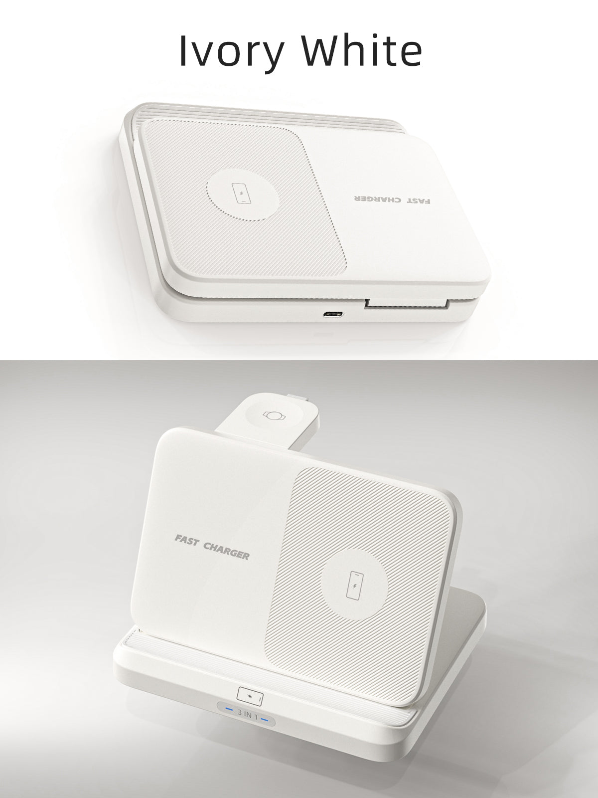 New Vertical Foldable Samsung Three-in-One Wireless Charger